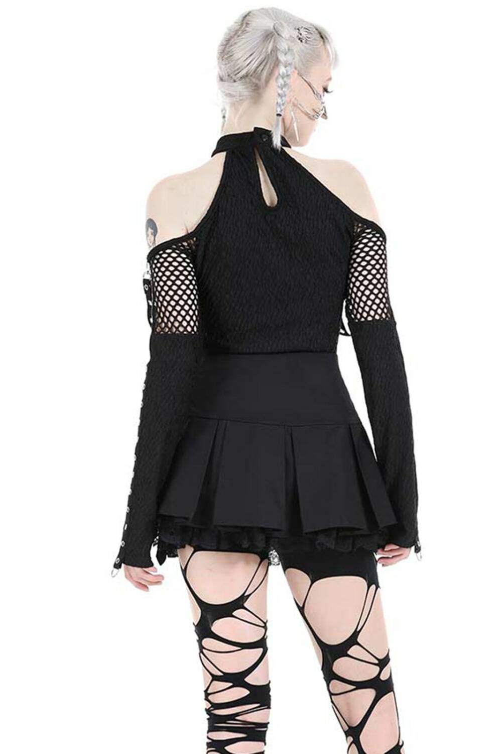 Dark in Love Top Rave Rebel - Image 5