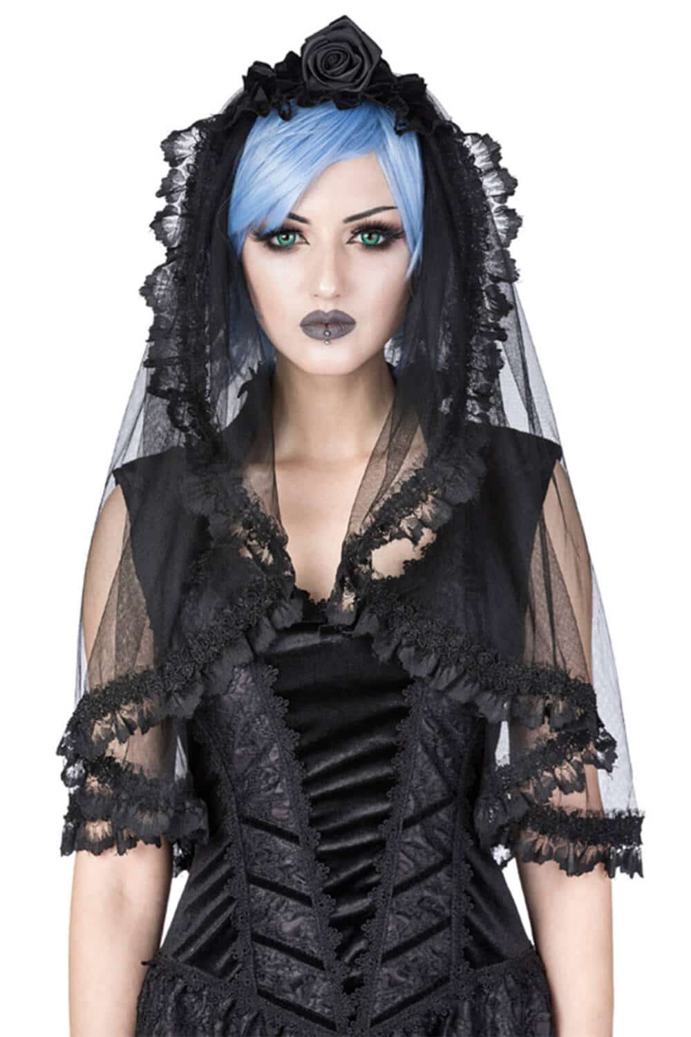 Sinister Veil Single Rose