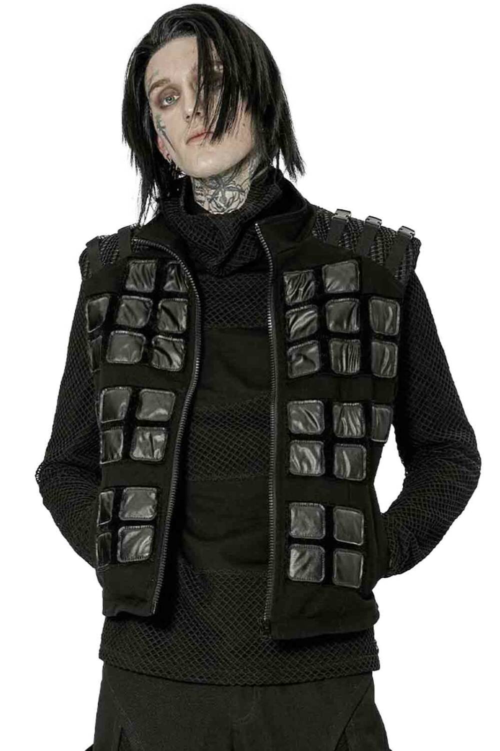 Punk rave vest cube
