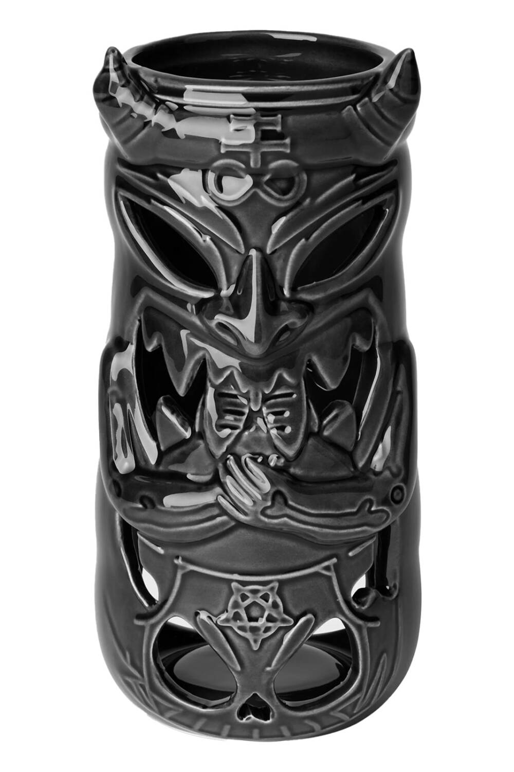 Killstar holder for tea lights Tiki Demon