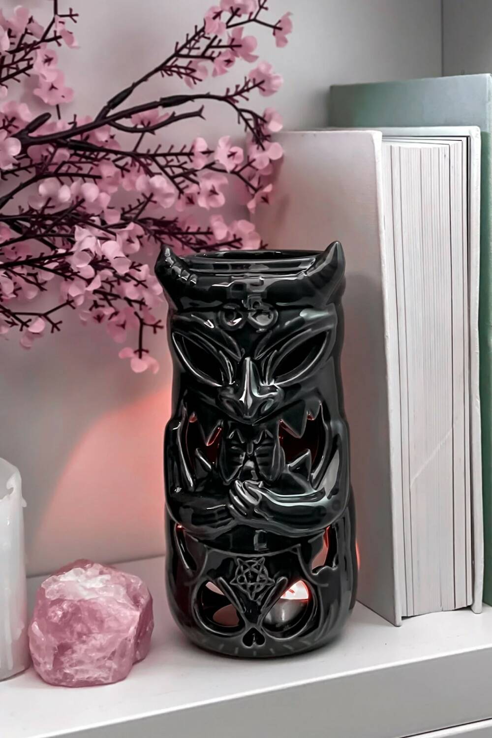Killstar holder for tea lights Tiki Demon - Image 2