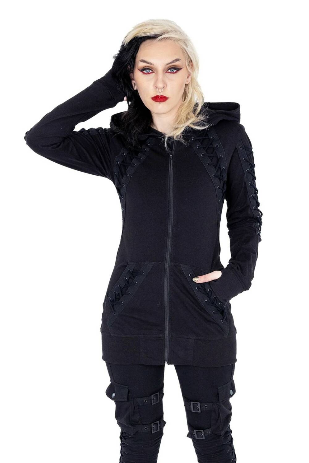 Poizen Industries Zip-Hoody Diana