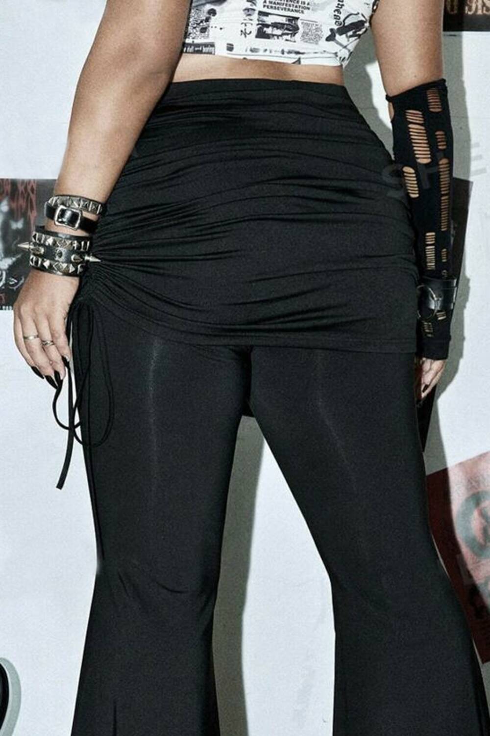 Romwe Ebisu flared trousers - Image 2
