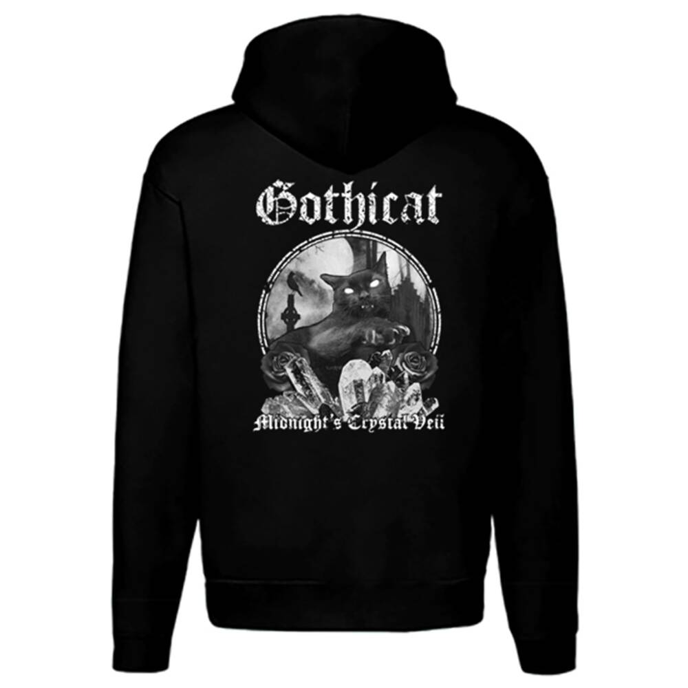Gothicat Zip-Hoody Midnights Crystal Veil