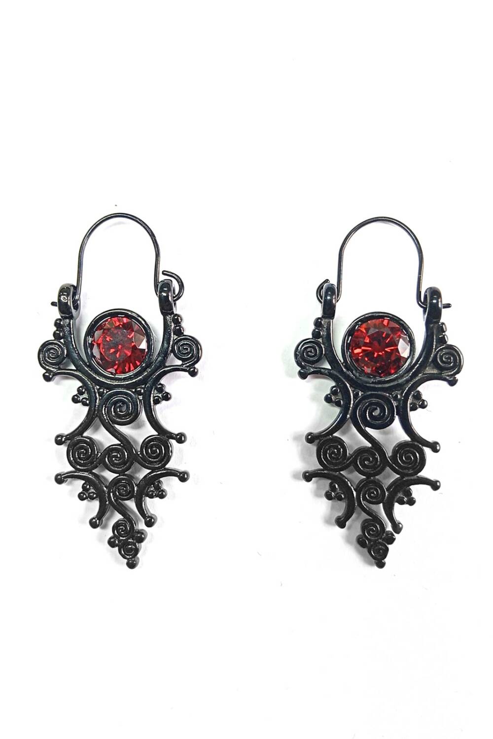 White Dragon earrings Dragontears