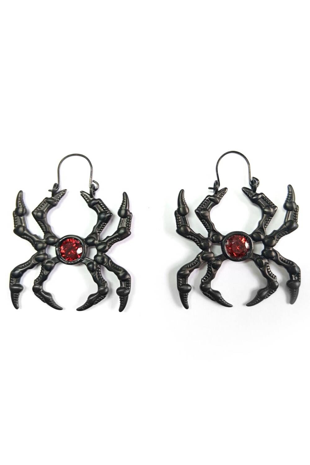 White Dragon earrings Durga