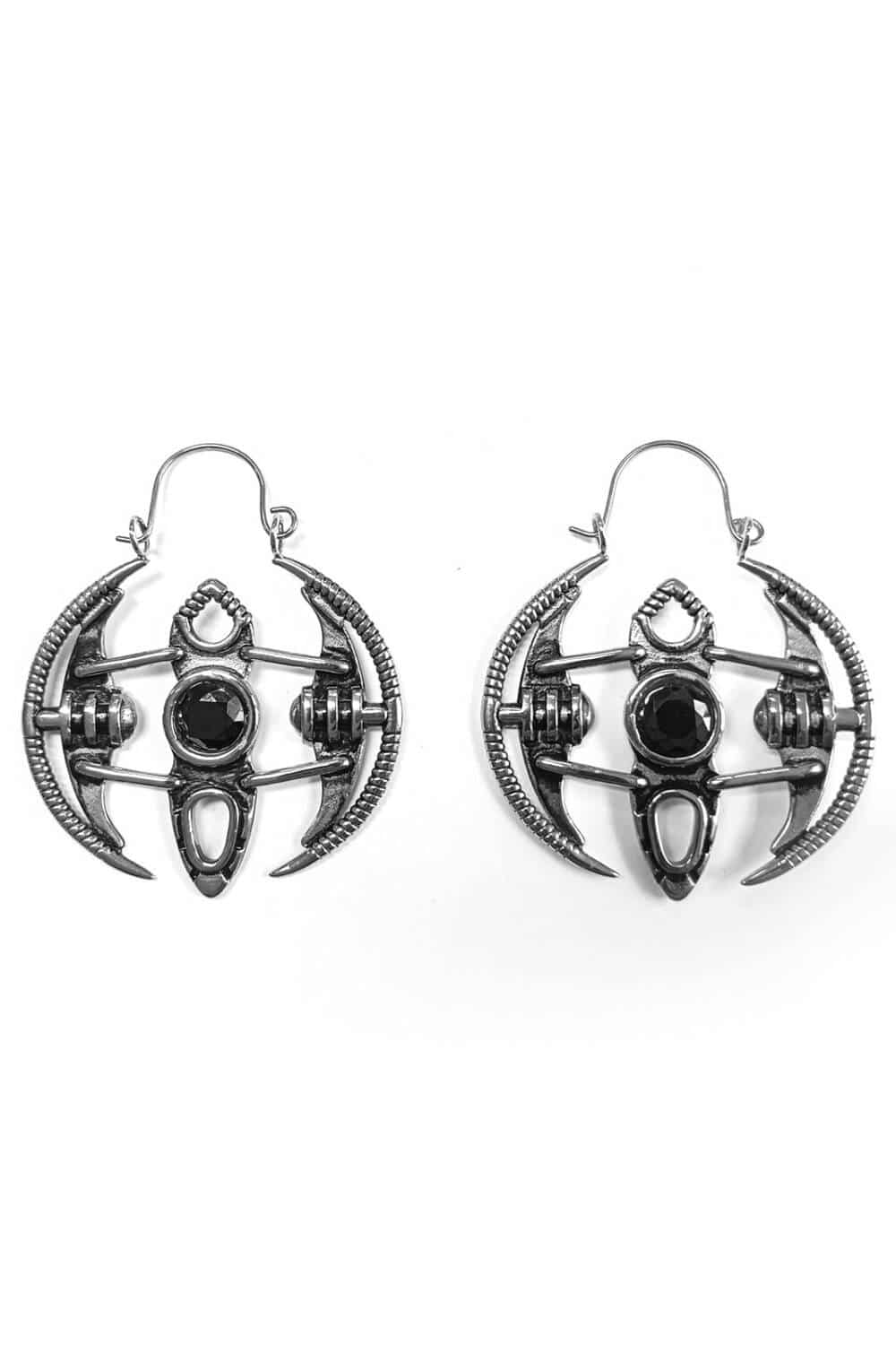 White Dragon earrings Teleporter