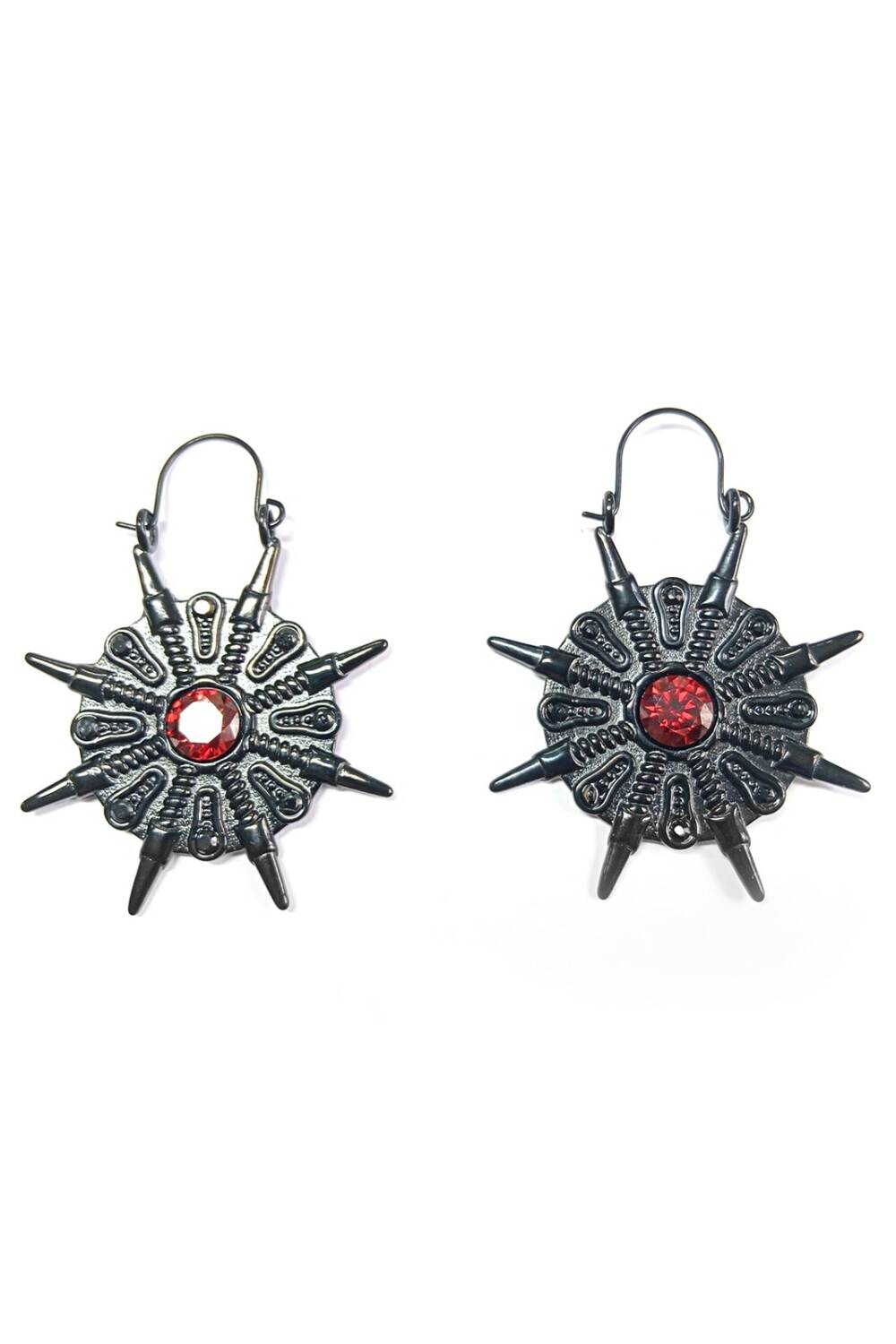 White Dragon earrings Gravity Drive