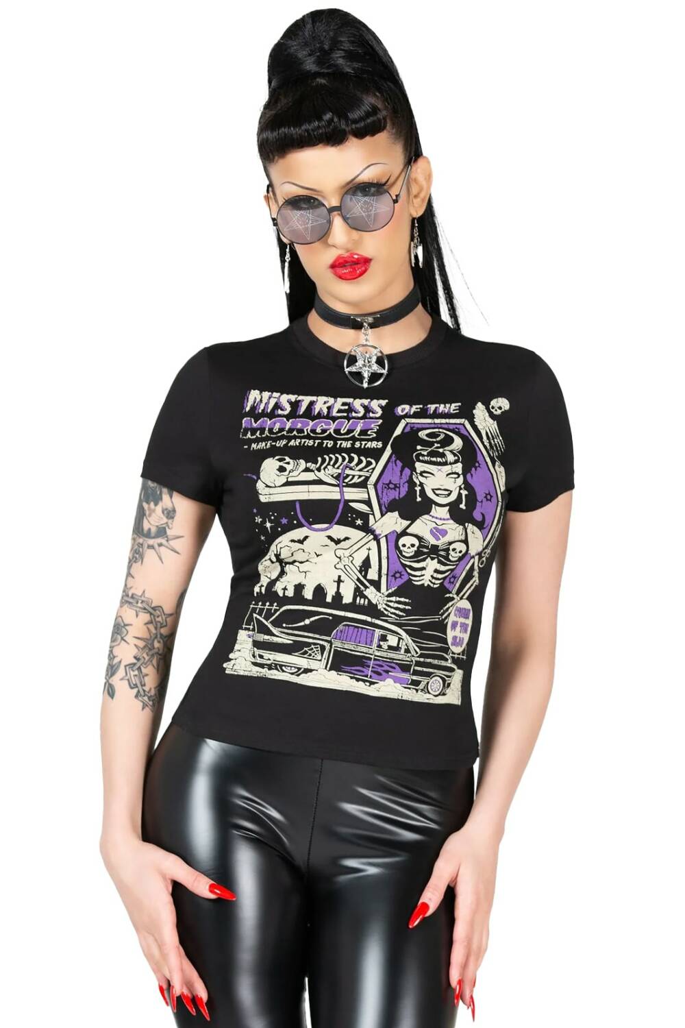 Killstar T-Shirt Mistress of the Morgue