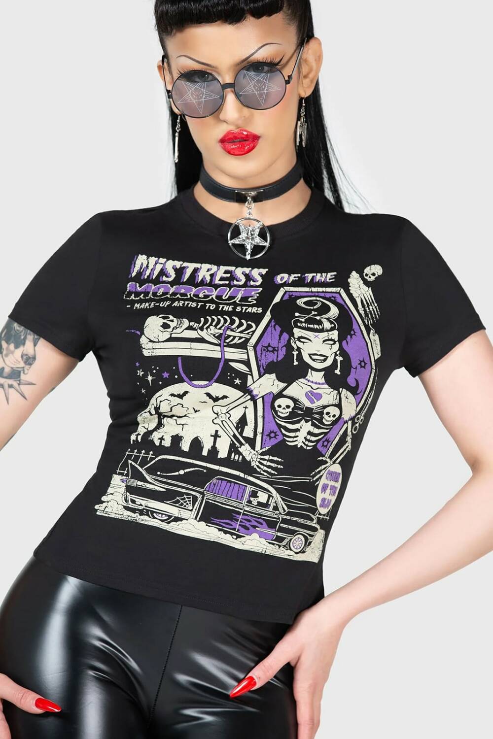 Killstar T-Shirt Mistress of the Morgue - Image 4