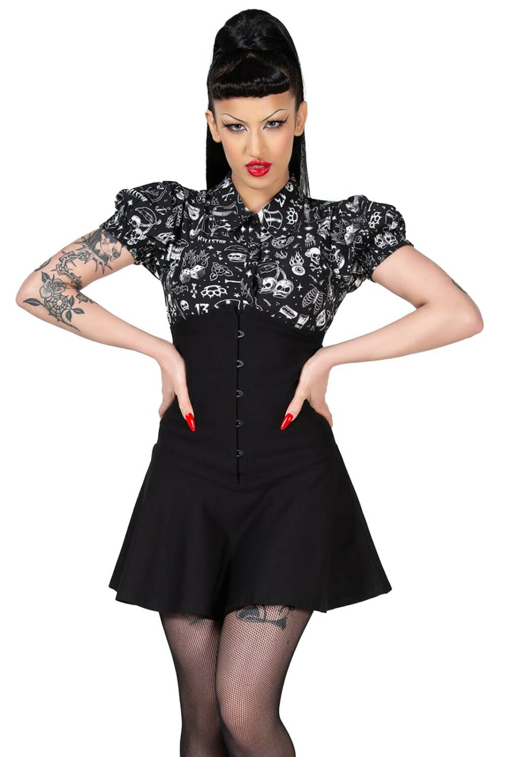 Killstar corset skirt Daddy-O