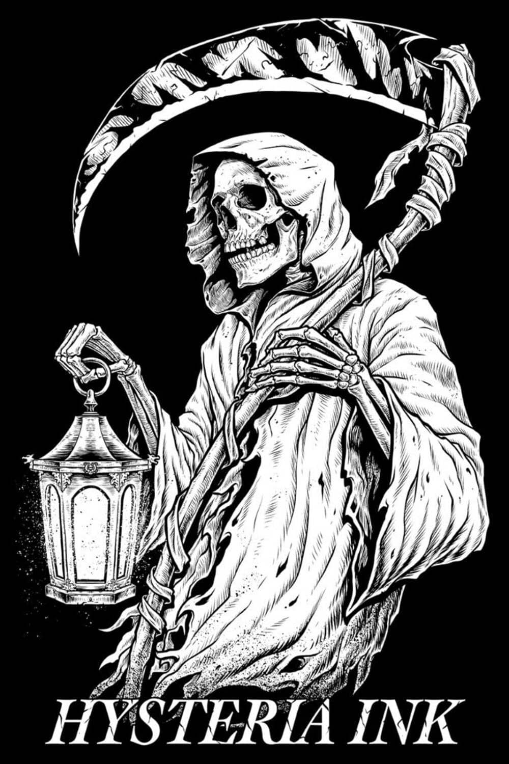 Hysteria Ink T-Shirt The Grim Reaper - Image 2