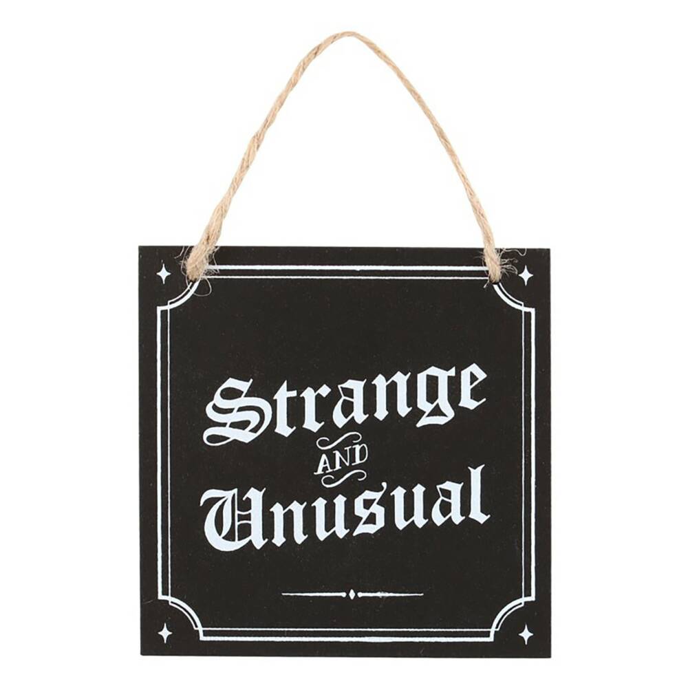 Spirit of Equinox wooden sign Strange and Unusual