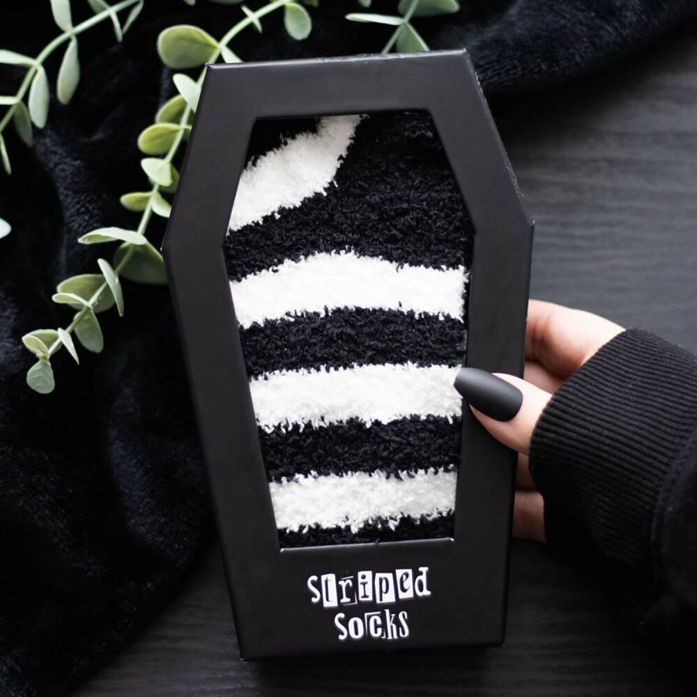 Spirit of Equionox socks Striped Coffin - Image 3