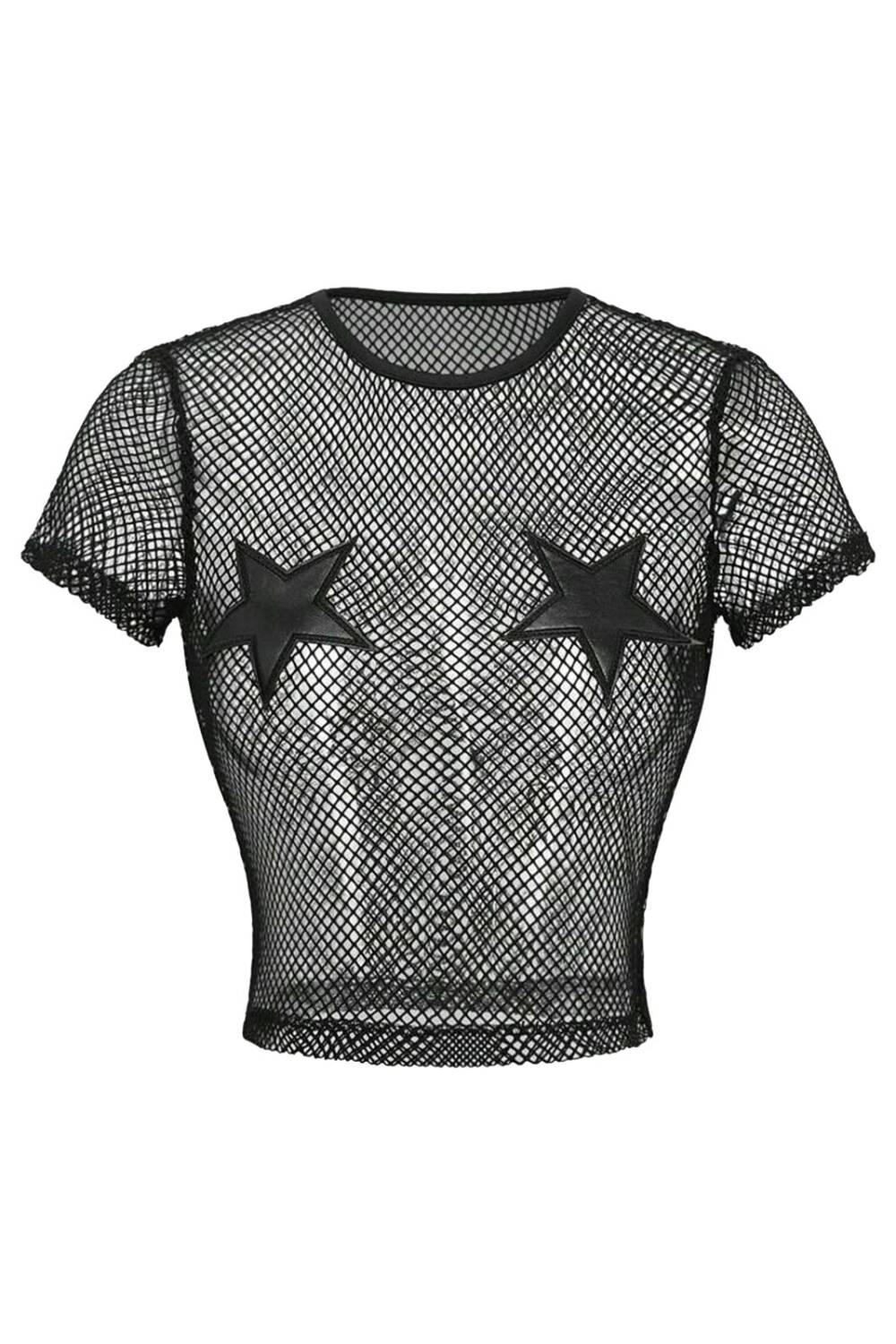 Romwe net top Starlight