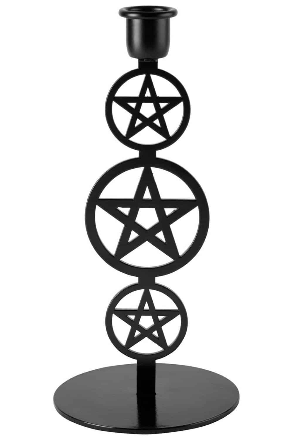 Killstar Candlestick Pentagram Large