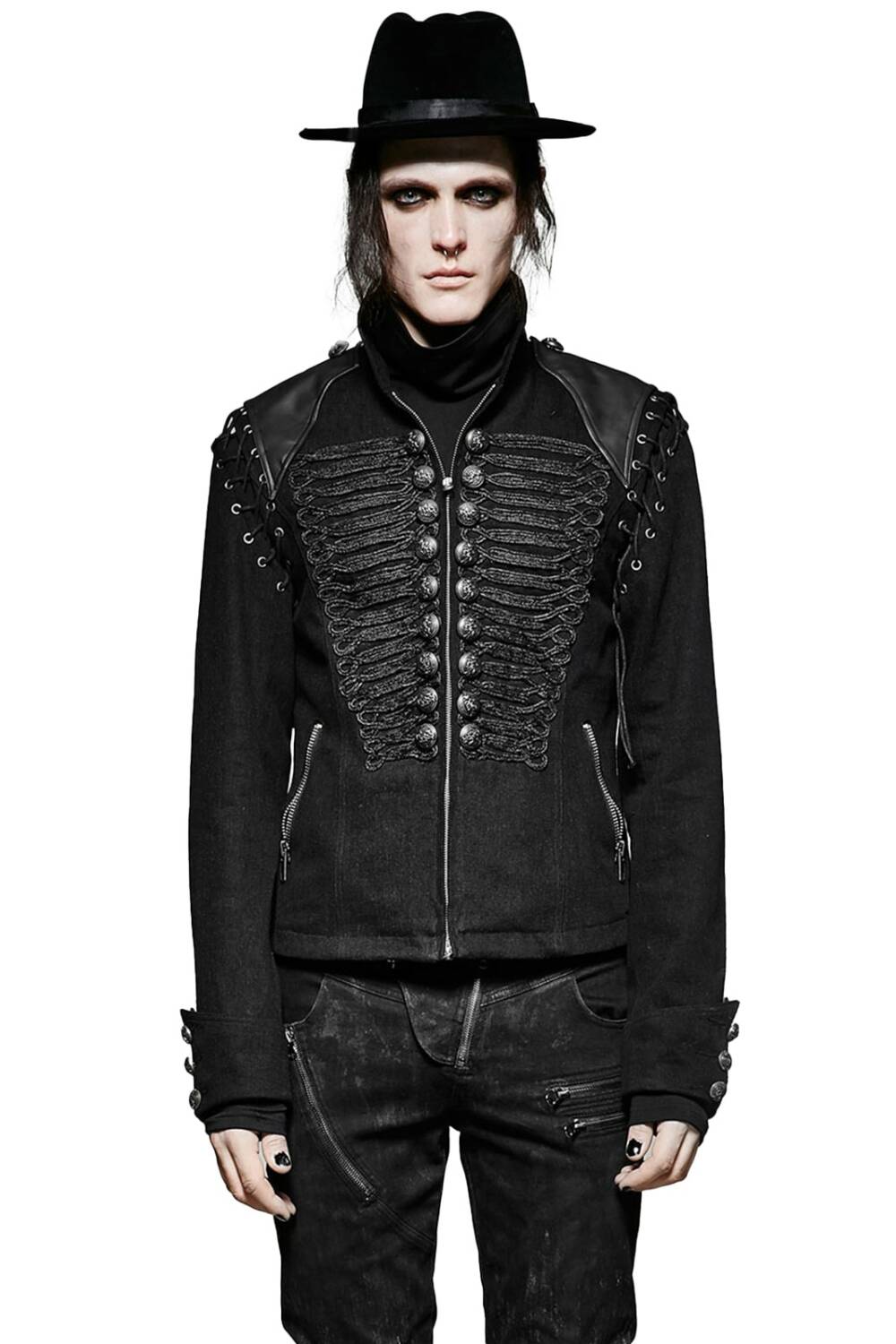 Punk rave jacket smog