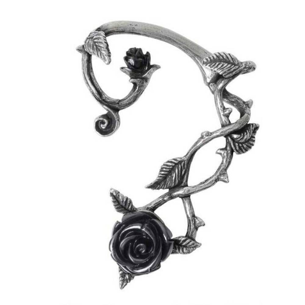 Alchemy earrings Wild Black Rose - Image 2