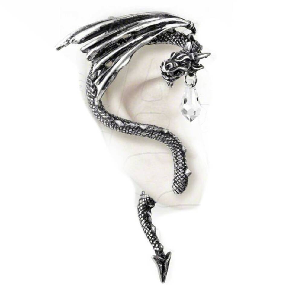 Alchemy Crystal Dragon earrings