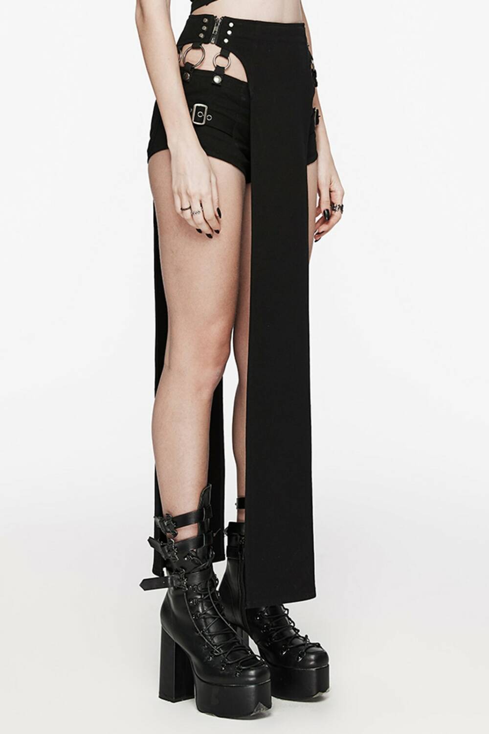 Punk rave shorts with Ballista overskirt - Image 2