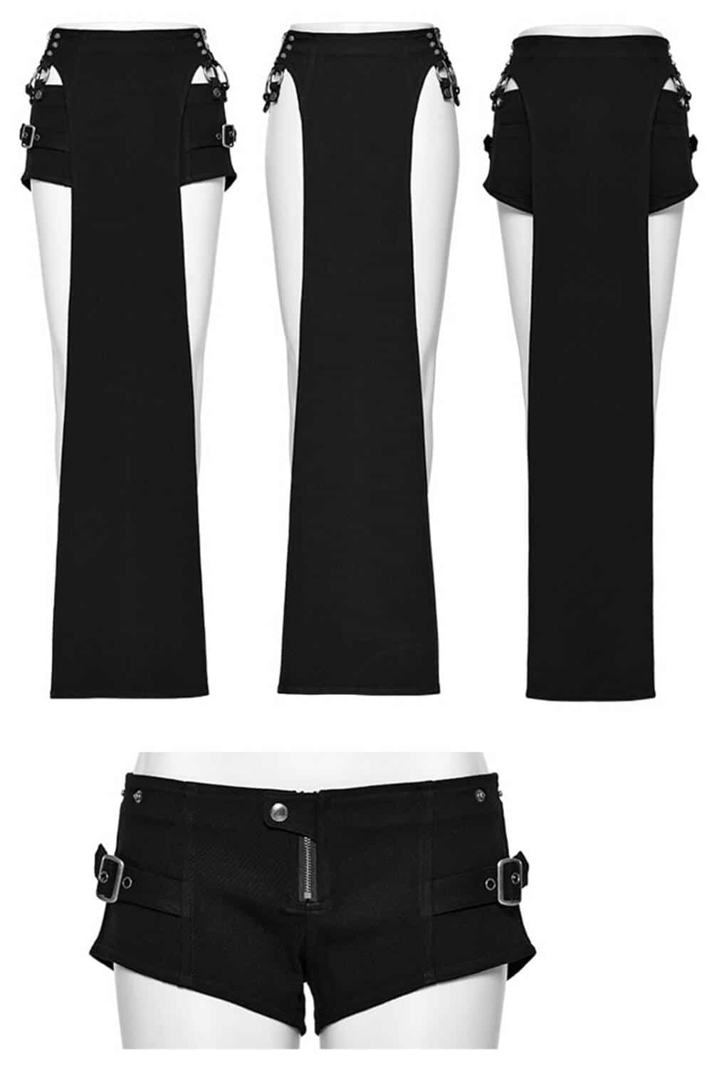 Punk rave shorts with Ballista overskirt - Image 5