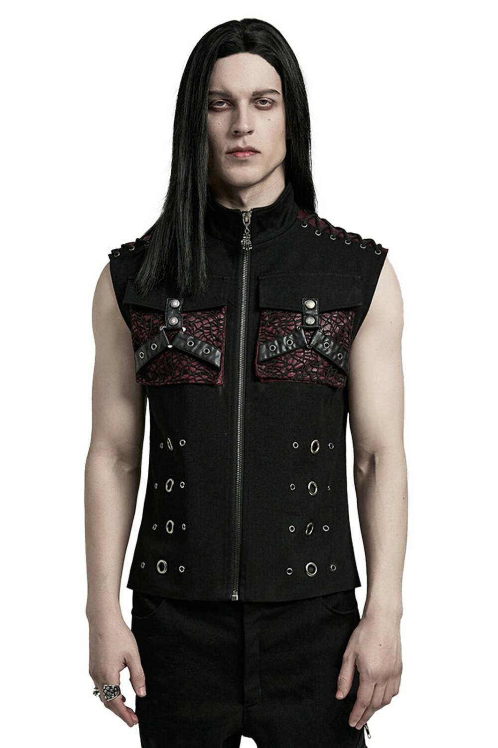 Punk Rave Vest Hardware