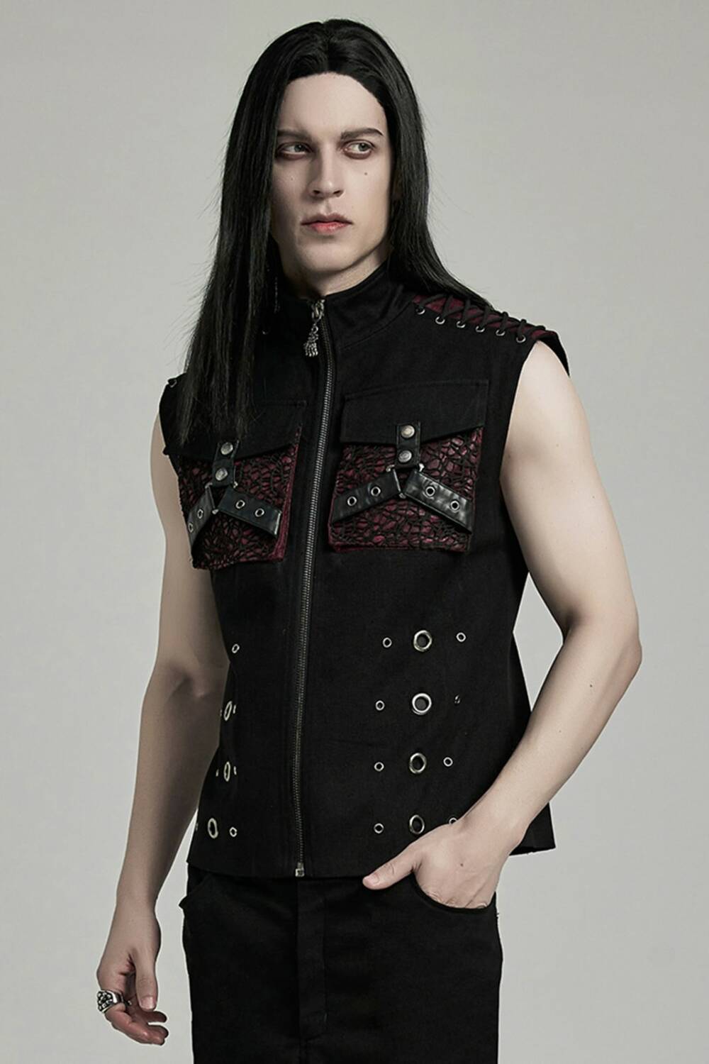 Punk Rave Vest Hardware - Image 3