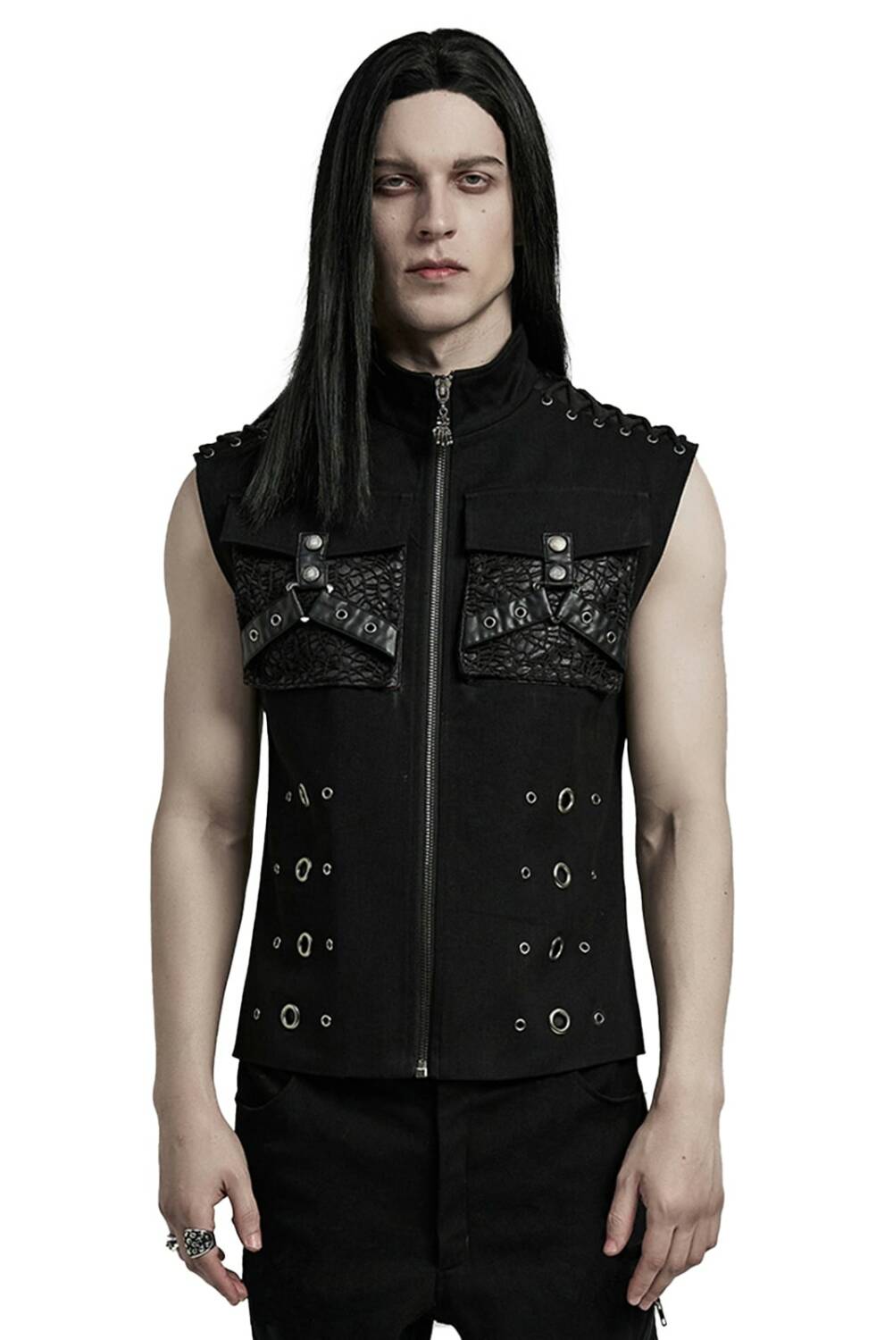 Punk Rave Vest Hardware