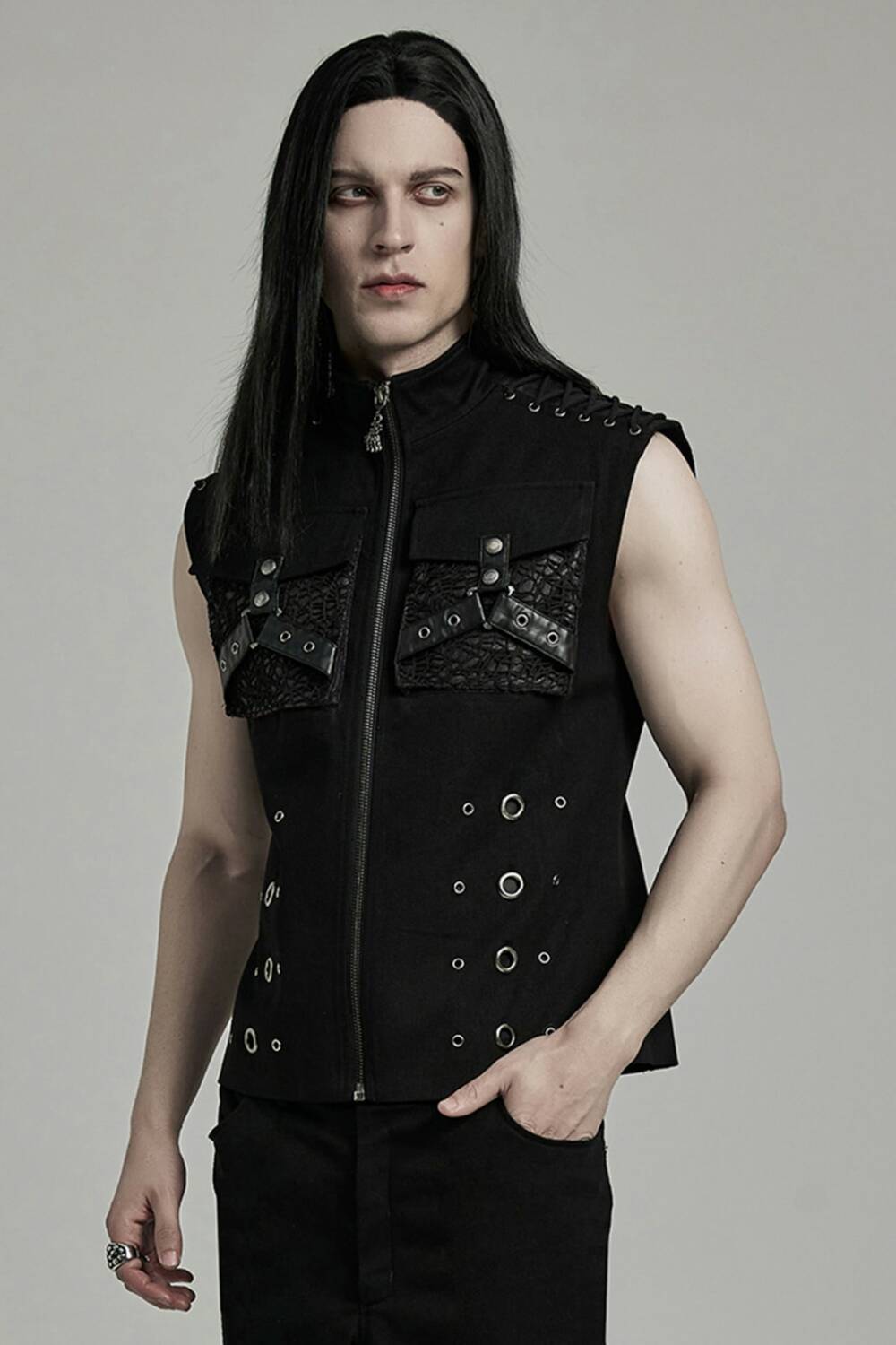 Punk Rave Vest Hardware - Image 2