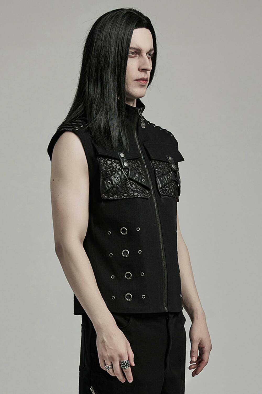 Punk Rave Vest Hardware - Image 3