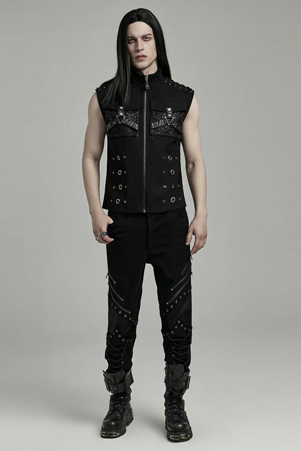 Punk Rave Vest Hardware - Image 4