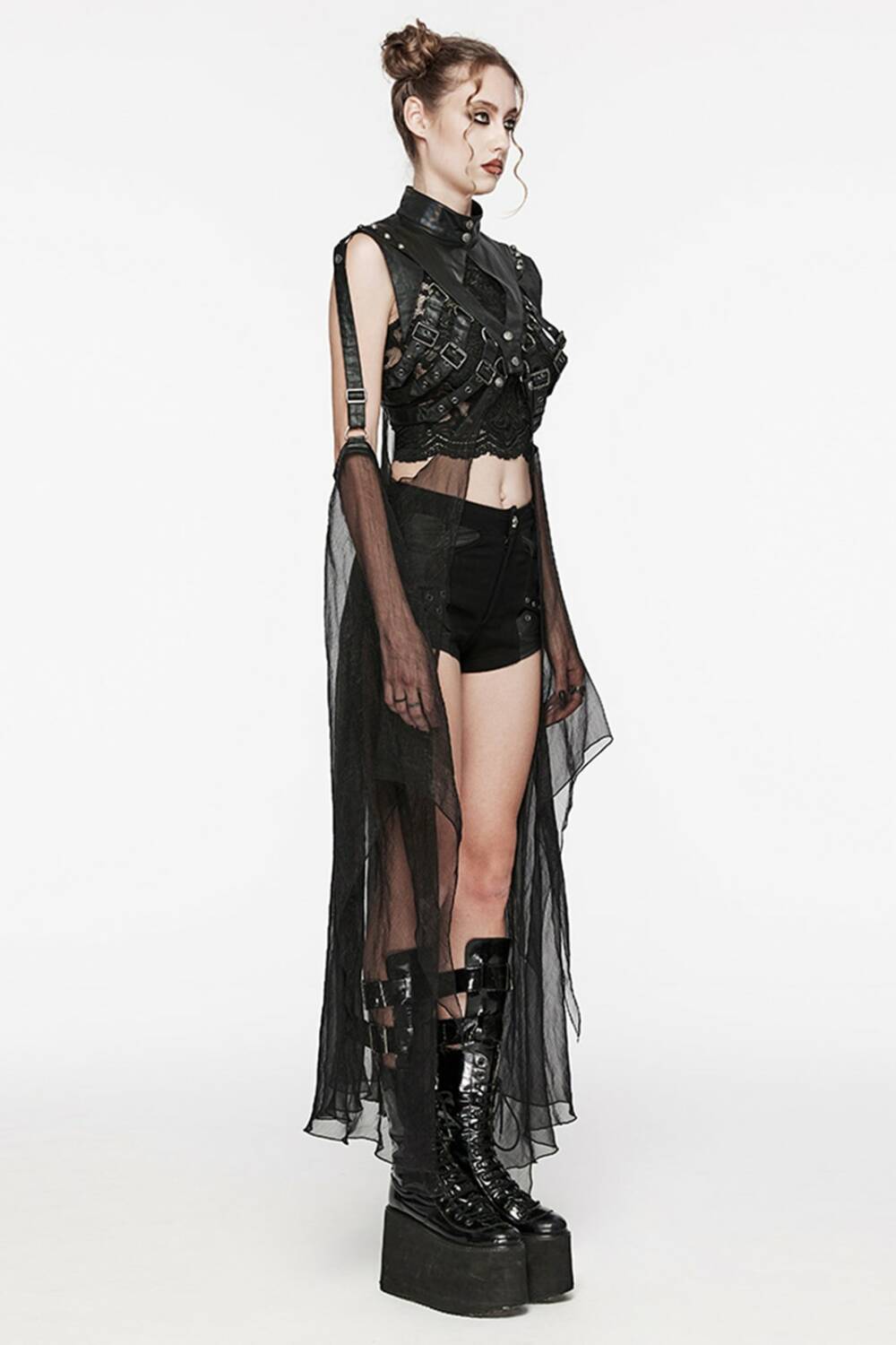 Punk rave cape Shibari - Image 4