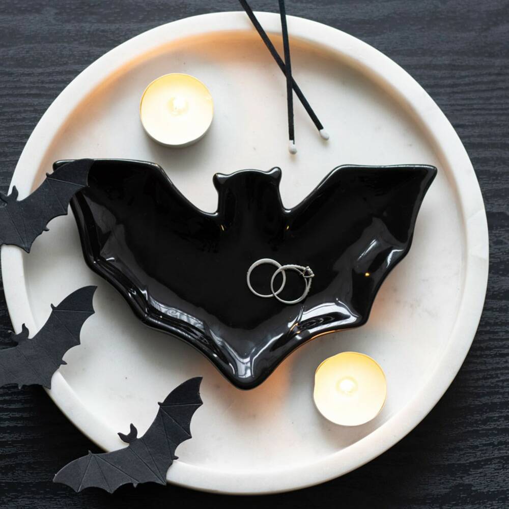 Spirit of Equinox jewelry bowl Black Bat - Image 4