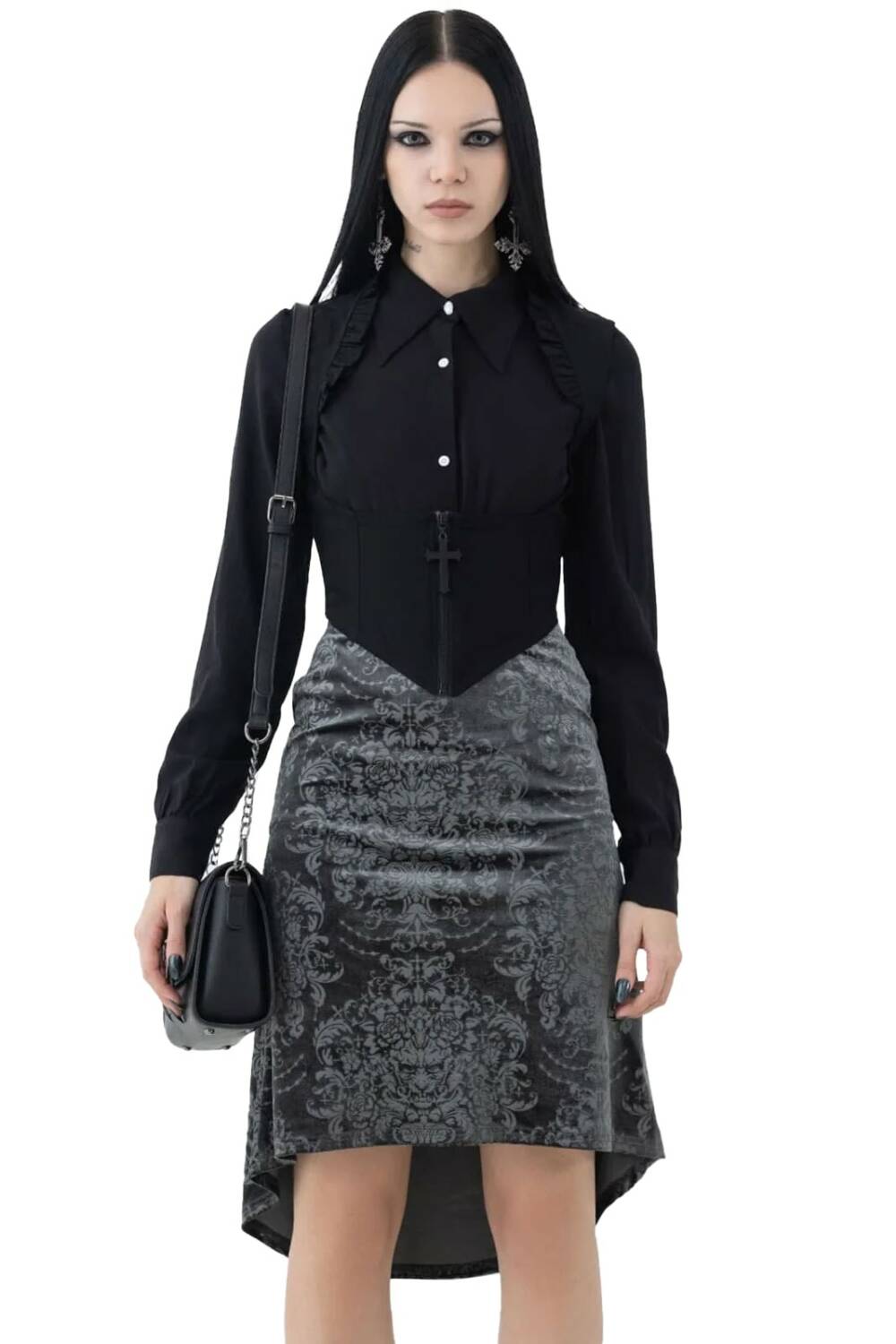 Killstar Skirt Haunted Lover Midi