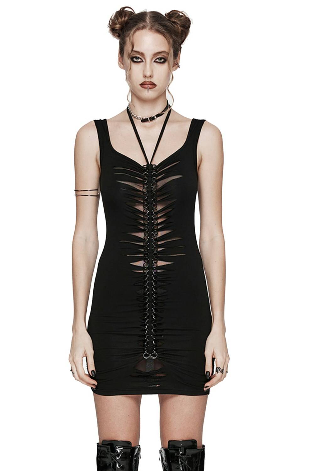 Punk rave dress Zodiac