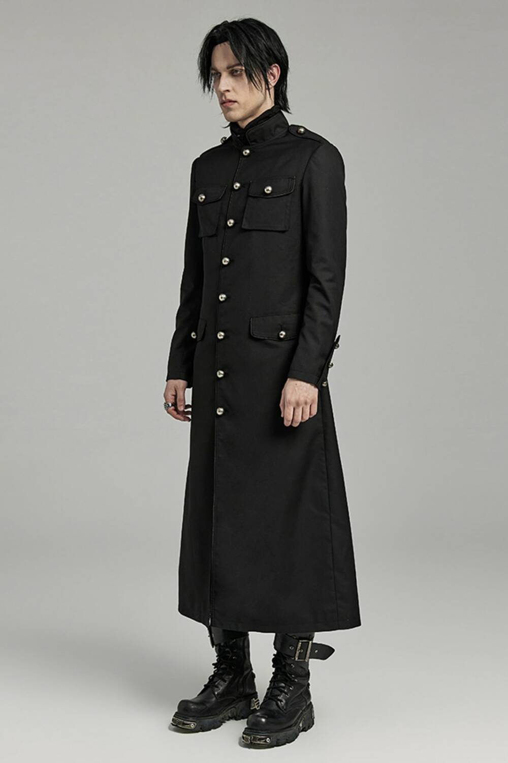 Punk Rave Coat Dark City - Image 3