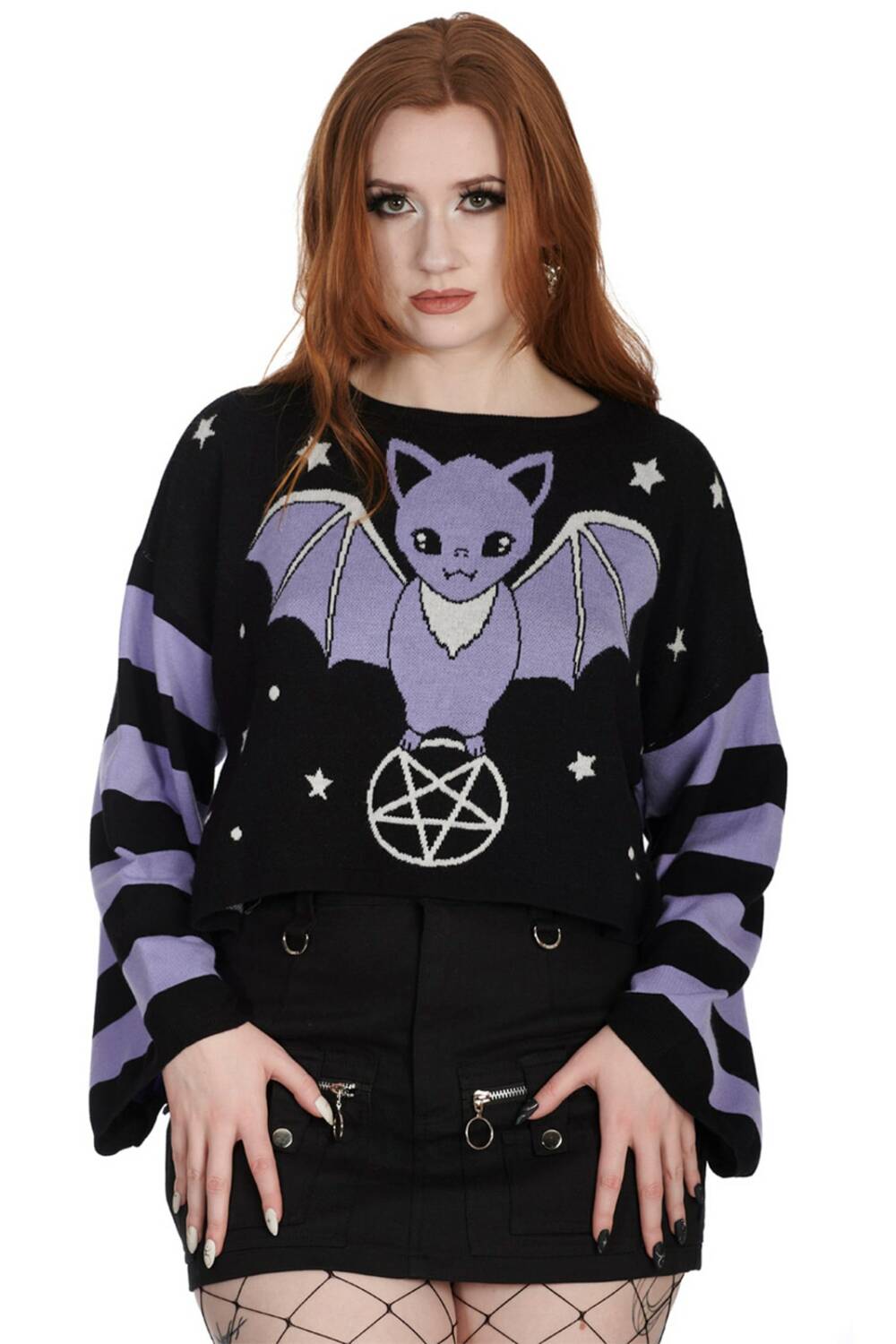 Banned Sweater Purple Kamiko