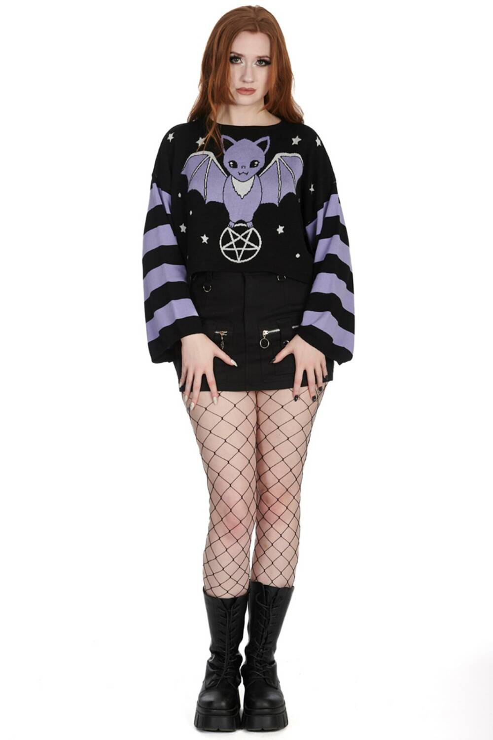 Banned Sweater Purple Kamiko - Image 2