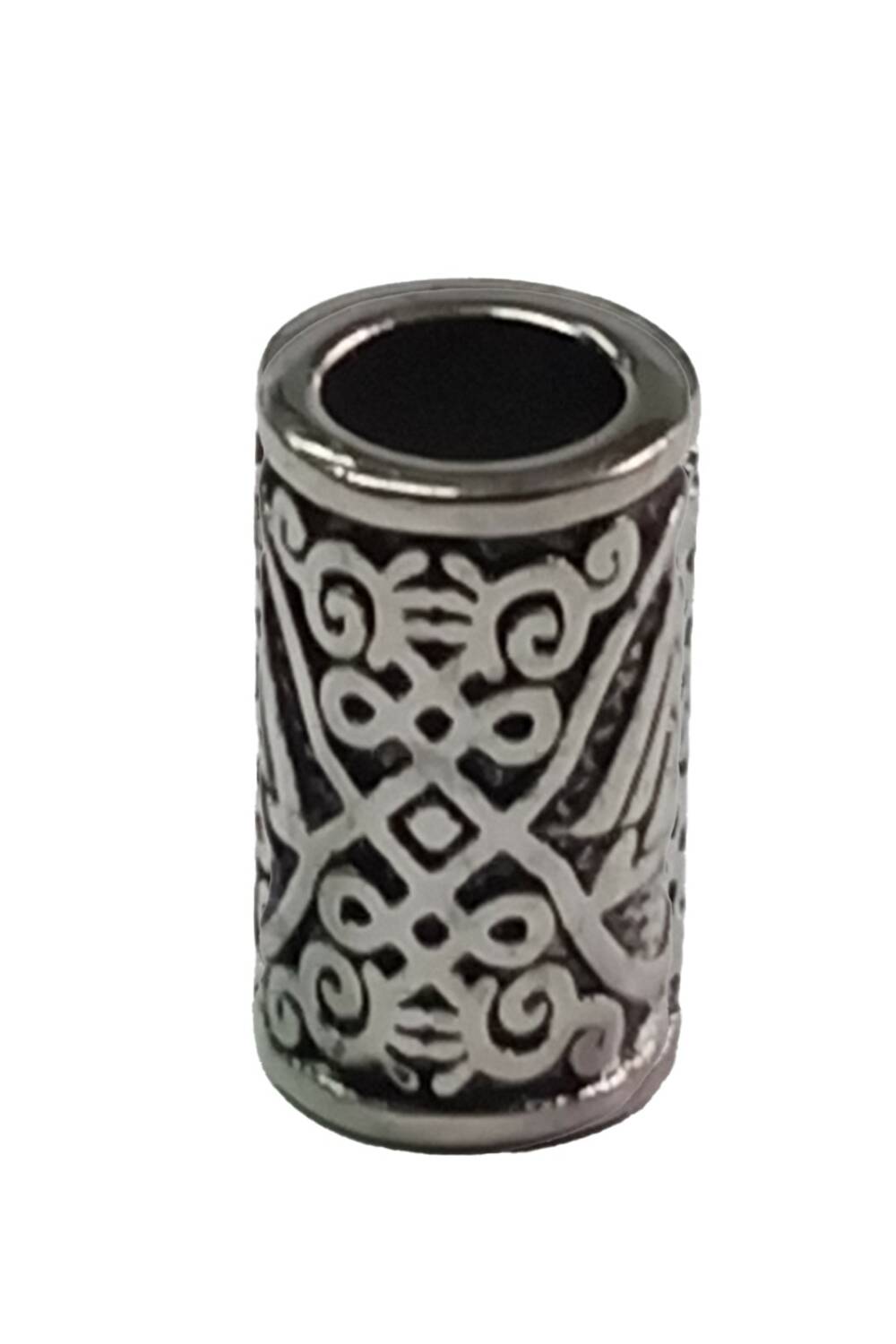 White Dragon beard bead Odin's Knot - Image 2