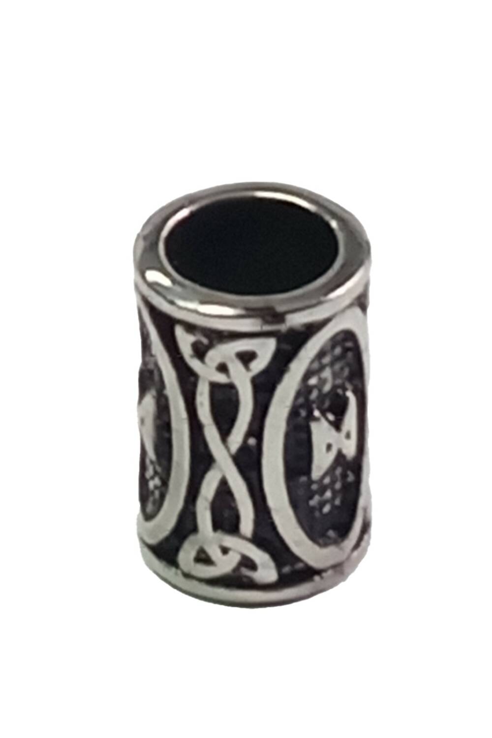 White Dragon beard bead Dagaz - Image 2