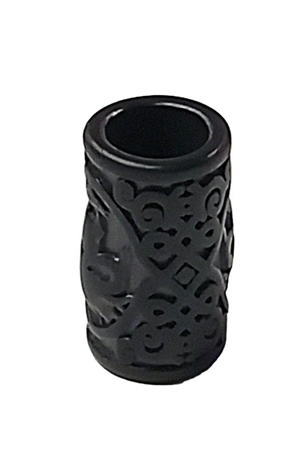 White Dragon beard bead Skull - Image 2