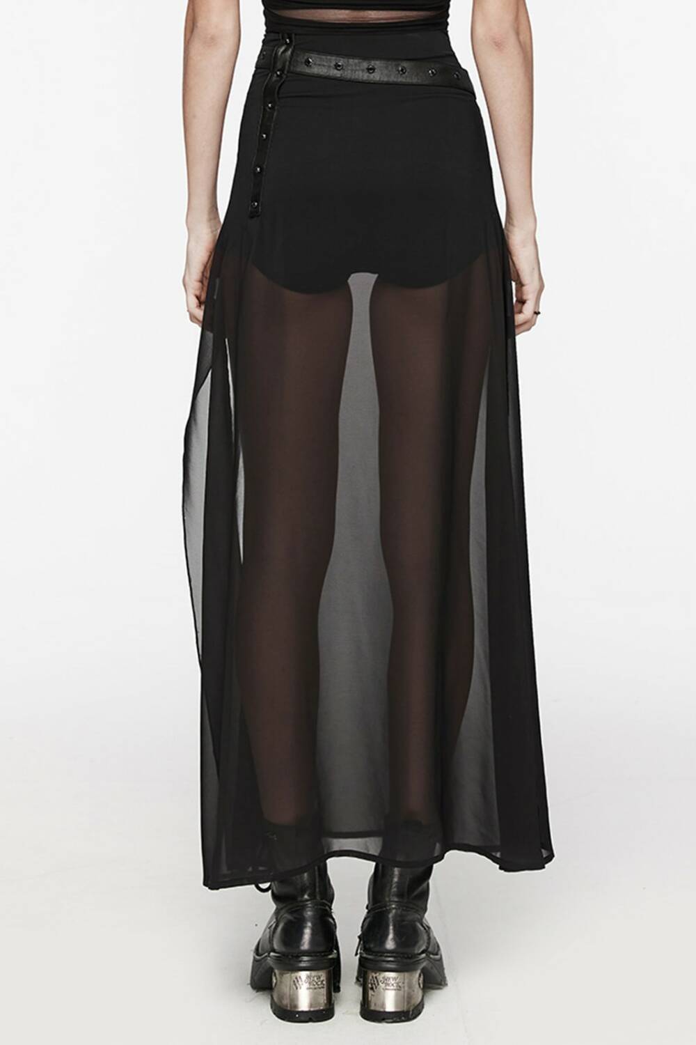 Punk rave overskirt Black Moon Rising - Image 3
