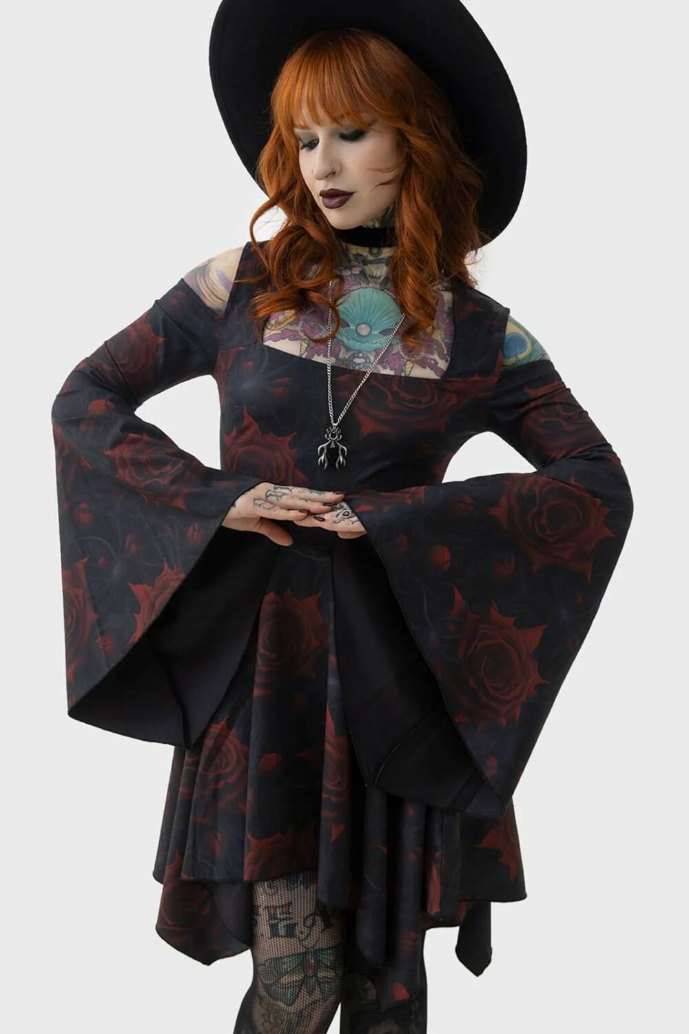 Killstar mini dress Blood Rose - Image 2