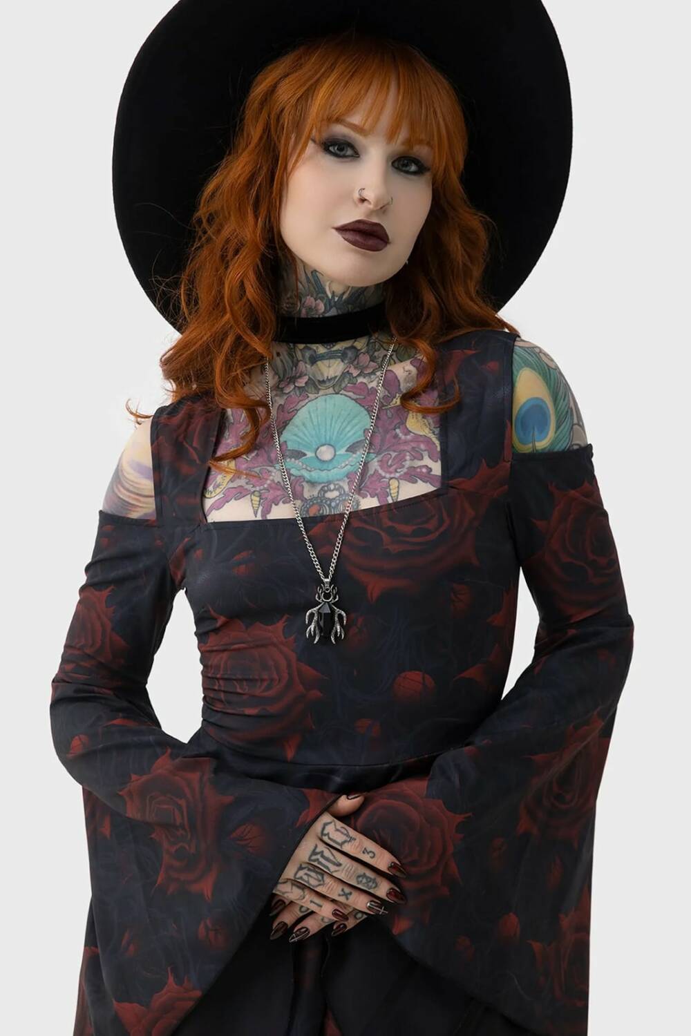 Killstar mini dress Blood Rose - Image 4