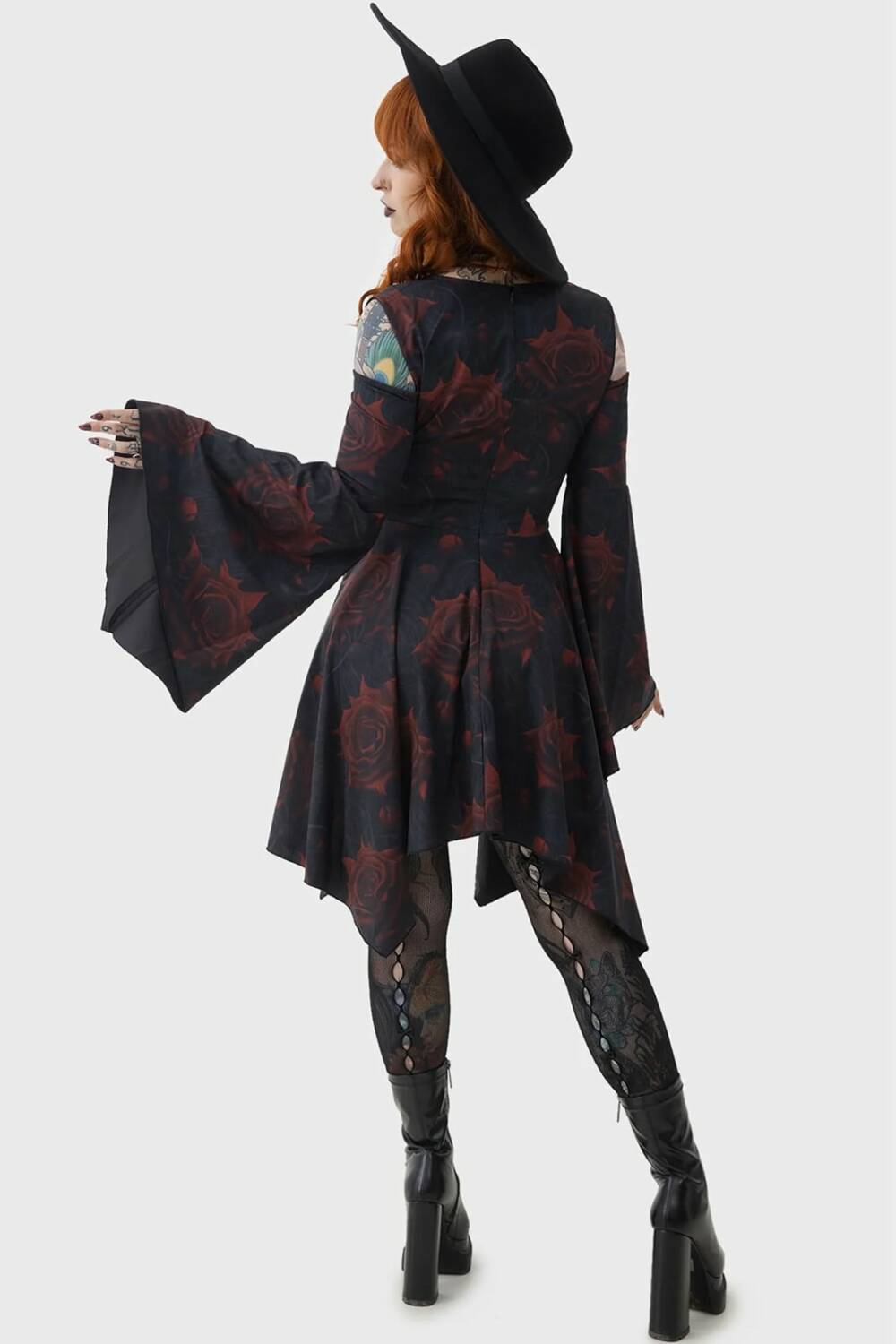 Killstar mini dress Blood Rose - Image 6