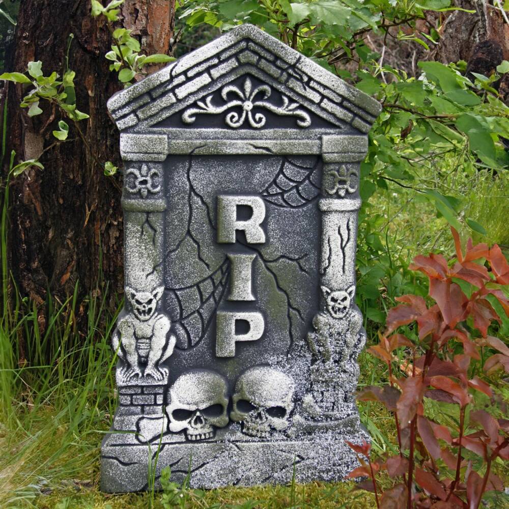 Mad Moonshine Halloween gravestone RIP