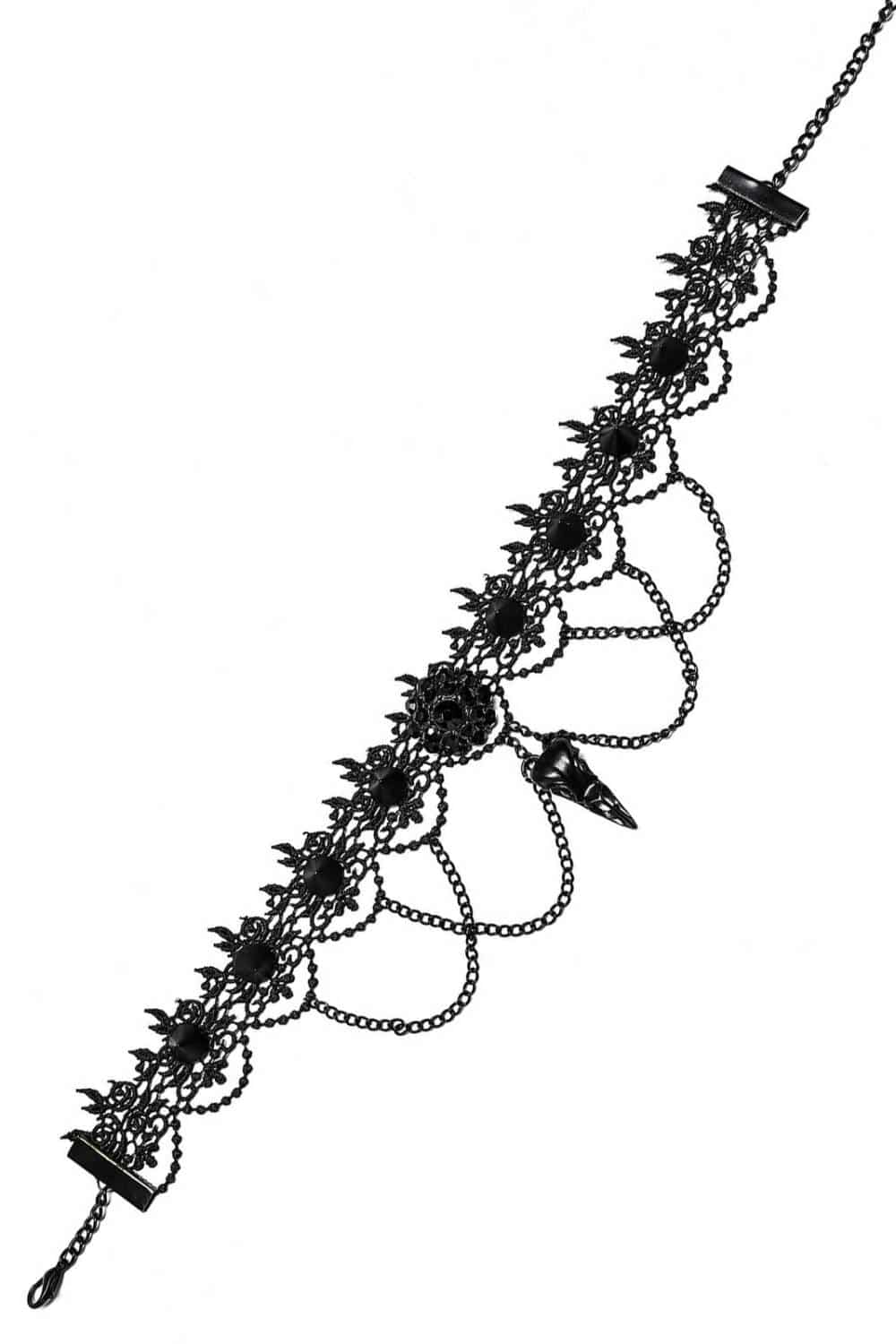 Punk Rave Choker Ravenette - Image 3