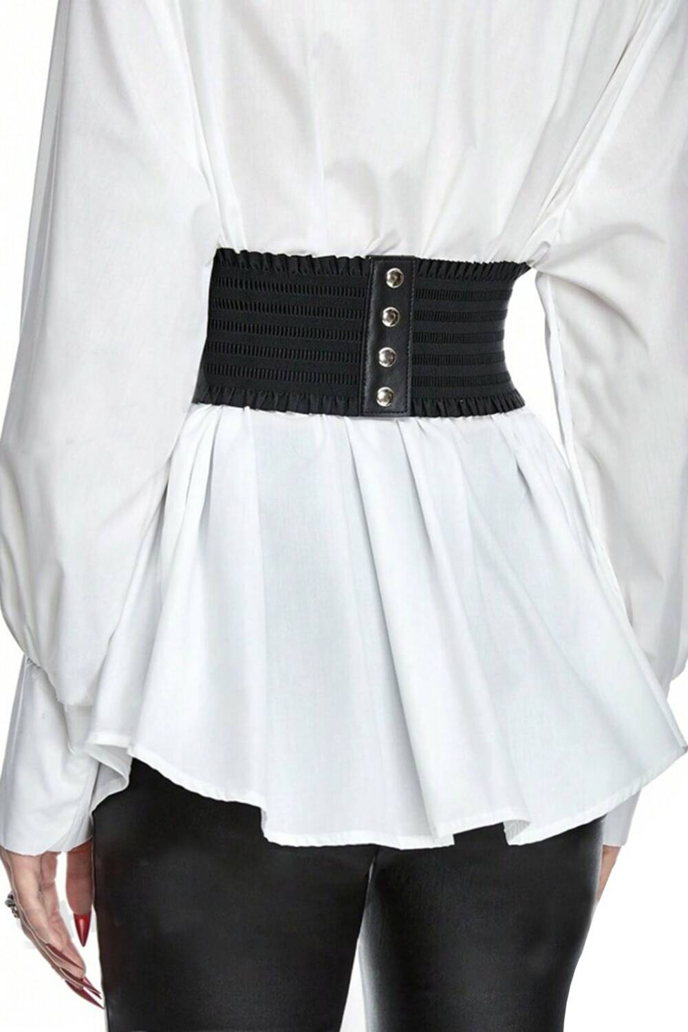 Romwe girdle Question of Faith - Image 2