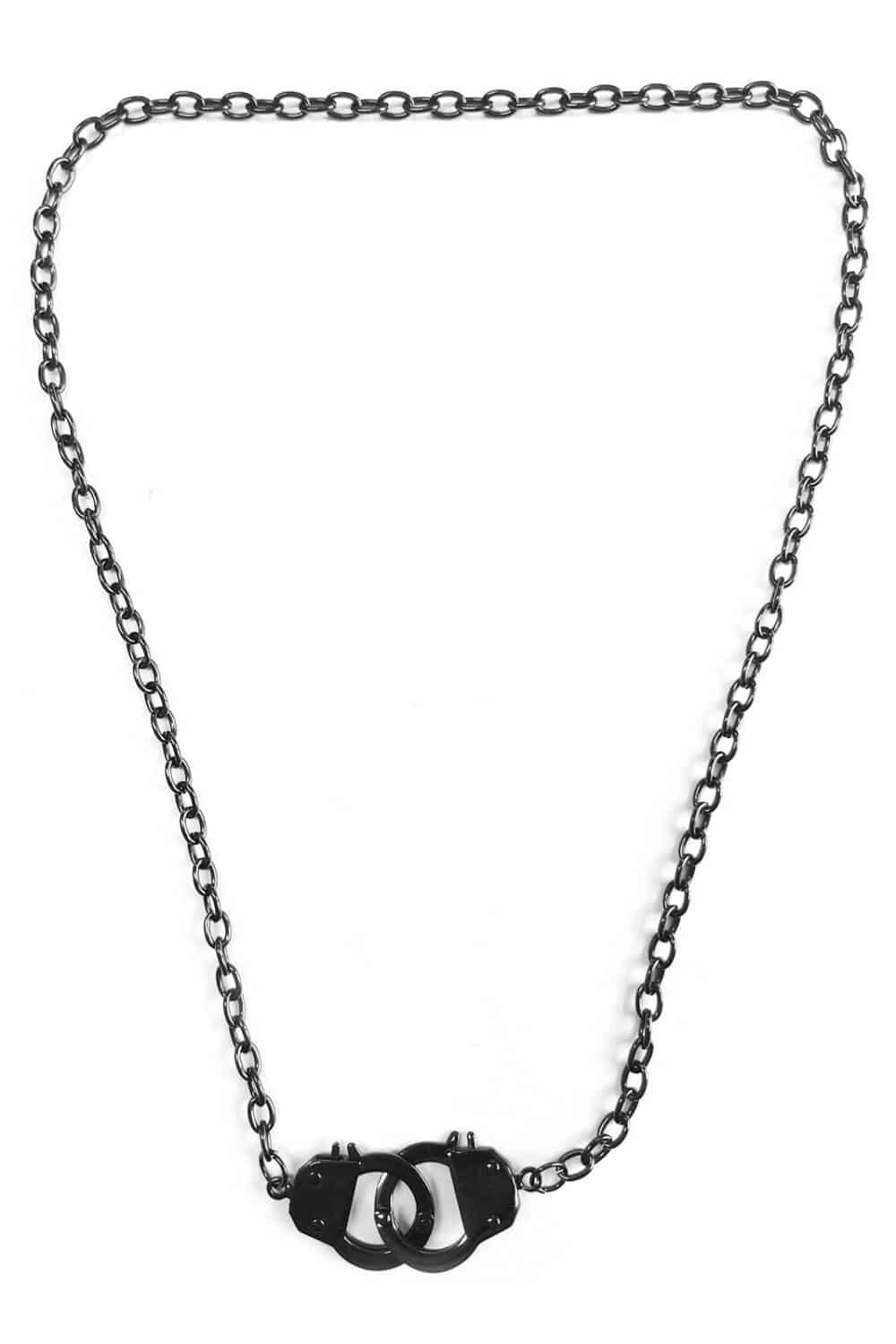 White Dragon Necklace Handcuffs 55cm