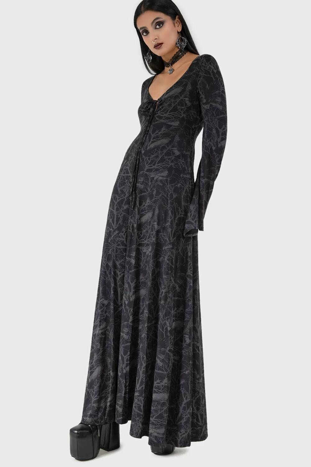 Killstar dress Raven Shade - Image 3